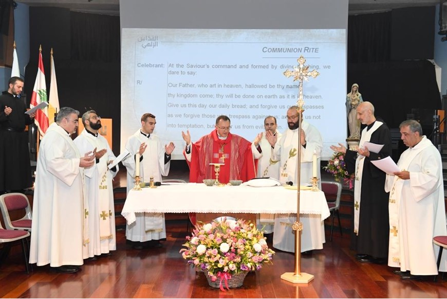 Apostolic Nuncio to Lebanon Presides Over Opening Mass for AY 2019-2020 40