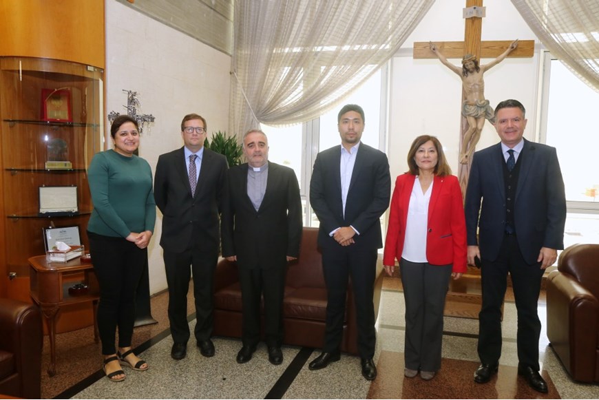 The Embassy of Canada in Lebanon Visits LERC-NDU 6
