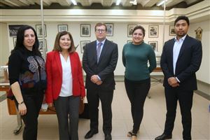 The Embassy of Canada in Lebanon Visits LERC-NDU 14