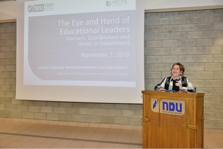 The Eye and Hand of Educational Leaders at NDU 1