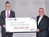 USAID Launches Financial Aid Support  for Notre Dame University-Louaize 5