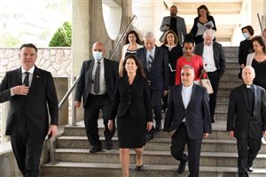 US Ambassador to Lebanon Visits NDU 1