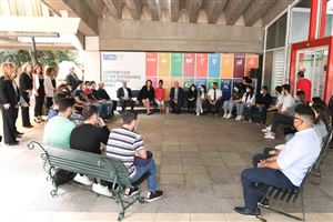 US Ambassador to Lebanon Visits NDU 3