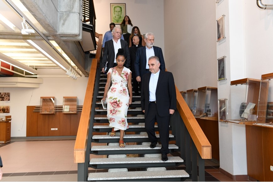 US Embassy Cultural Affairs Officer in Lebanon Visits NDU  11