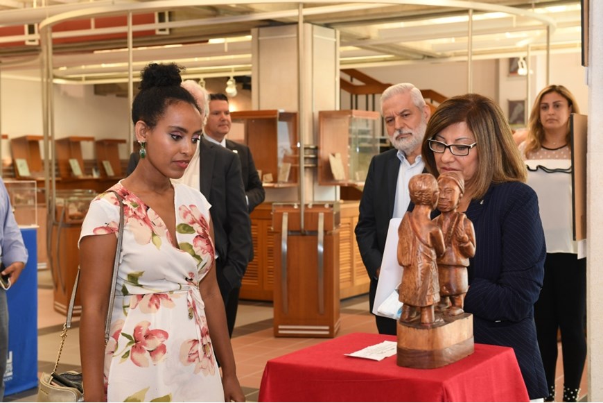 US Embassy Cultural Affairs Officer in Lebanon Visits NDU  13