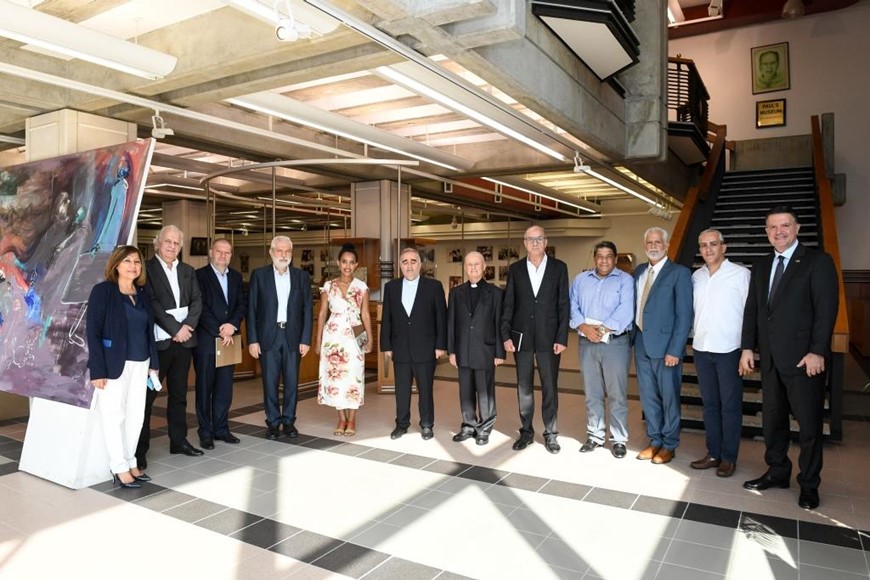 US Embassy Cultural Affairs Officer in Lebanon Visits NDU  16