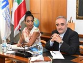 US Embassy Cultural Affairs Officer in Lebanon Visits NDU  2