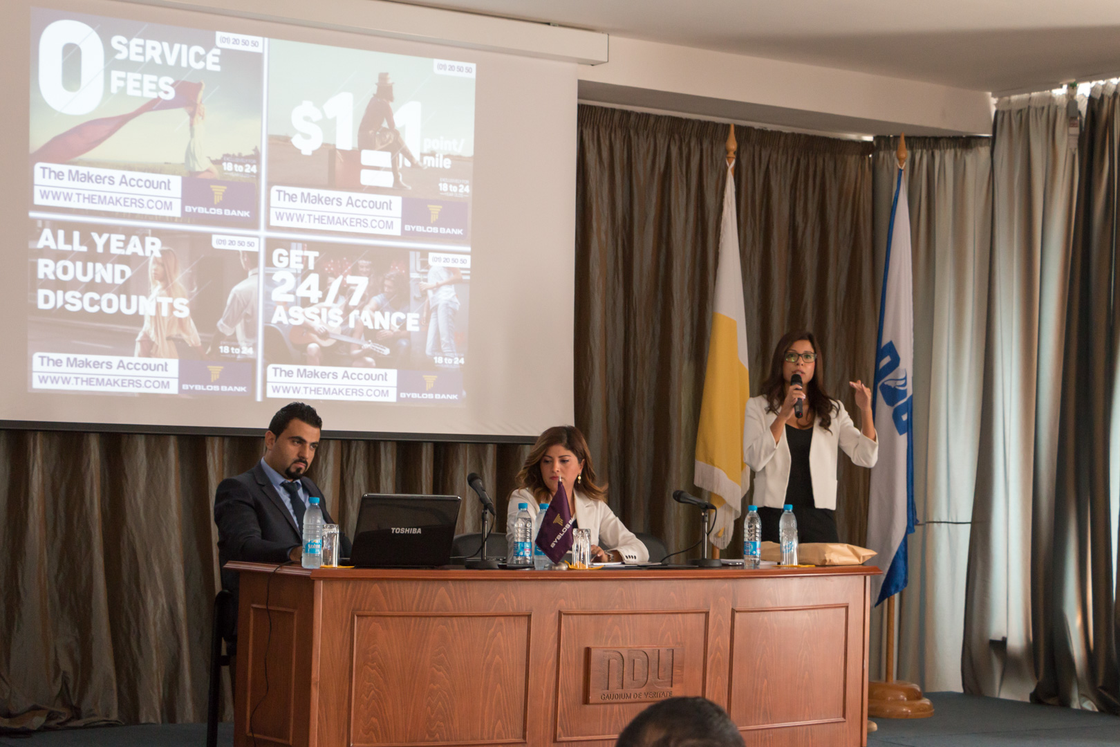 Byblos Bank Introduces the Makers Account to NDU-Shouf Campus 3