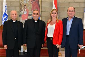Congratulatory Visits to Newly Appointed NDU President Fr. Bechara Khoury 56
