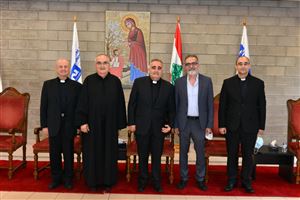 Congratulatory Visits to Newly Appointed NDU President Fr. Bechara Khoury 60