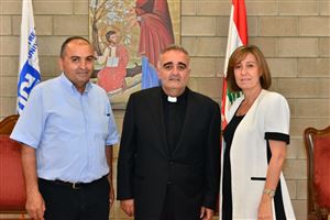Congratulatory Visits to Newly Appointed NDU President Fr. Bechara Khoury 61