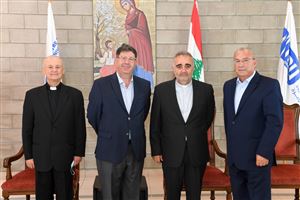 Congratulatory Visits to Newly Appointed NDU President Fr. Bechara Khoury 88