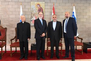 Congratulatory Visits to Newly Appointed NDU President Fr. Bechara Khoury 89