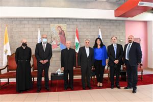 Congratulatory Visits to Newly Appointed NDU President Fr. Bechara Khoury 95