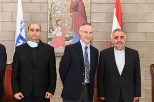 Congratulatory Visits to Newly Appointed NDU President Fr. Bechara Khoury 108