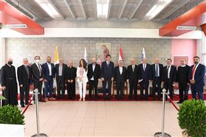 Congratulatory Visits to Newly Appointed NDU President Fr. Bechara Khoury 114