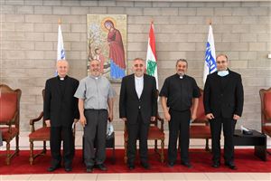 Congratulatory Visits to Newly Appointed NDU President Fr. Bechara Khoury 123