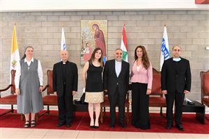 Congratulatory Visits to Newly Appointed NDU President Fr. Bechara Khoury 125