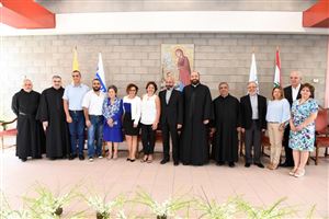 Fr. Pierre Najem's Congratulatory Visits 11