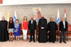 Fr. Pierre Najem's Congratulatory Visits 14