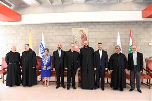Fr. Pierre Najem's Congratulatory Visits 1