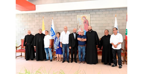 Fr. Pierre Najem's Congratulatory Visits 13