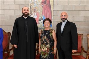 Fr. Pierre Najem's Congratulatory Visits 14