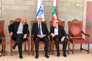 Fr. Pierre Najem's Congratulatory Visits 15