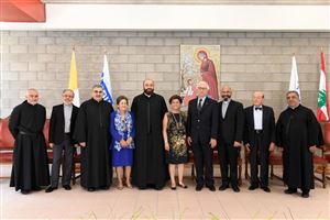Fr. Pierre Najem's Congratulatory Visits 4