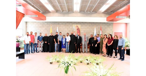 Fr. Pierre Najem's Congratulatory Visits 14