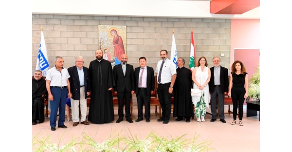 Fr. Pierre Najem's Congratulatory Visits 15