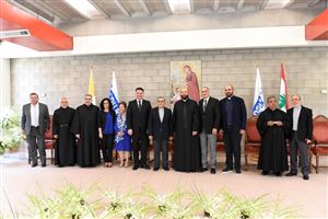 Fr. Pierre Najem's Congratulatory Visits 17