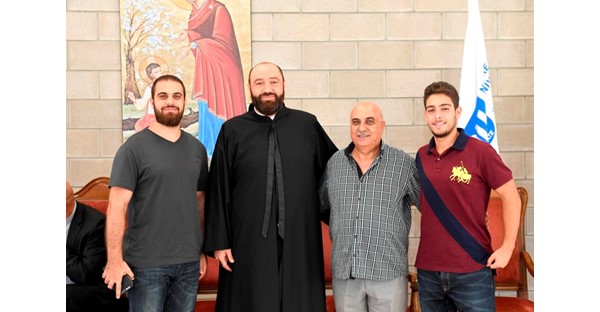 Fr. Pierre Najem's Congratulatory Visits 20