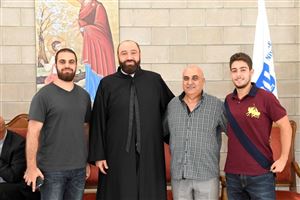 Fr. Pierre Najem's Congratulatory Visits 20