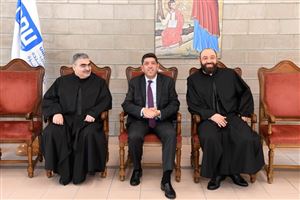 Fr. Pierre Najem's Congratulatory Visits 23