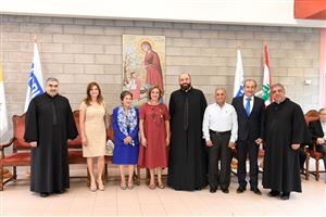Fr. Pierre Najem's Congratulatory Visits 6
