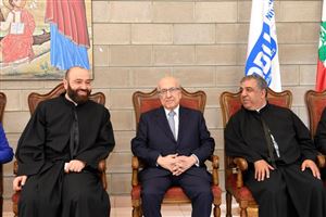Fr. Pierre Najem's Congratulatory Visits 7