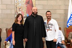 Fr. Pierre Najem's Congratulatory Visits 10