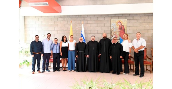 Fr. Pierre Najem's Congratulatory Visits 13