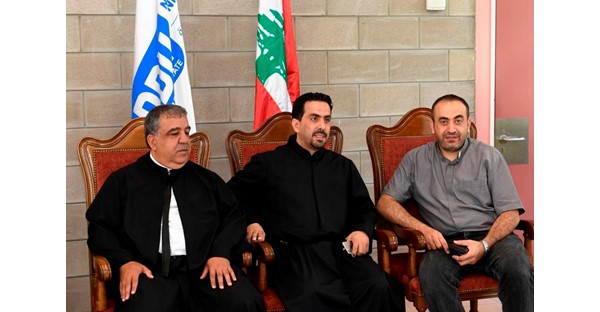 Fr. Pierre Najem's Congratulatory Visits 17