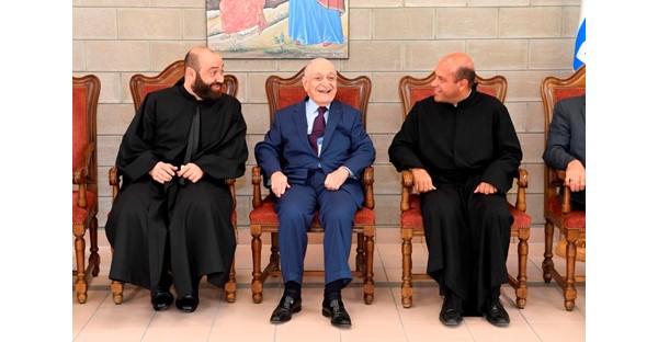 Fr. Pierre Najem's Congratulatory Visits 20