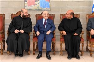 Fr. Pierre Najem's Congratulatory Visits 20