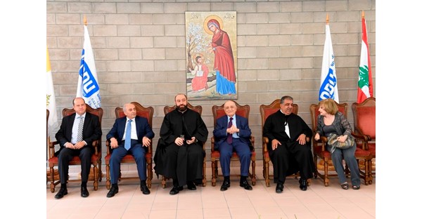 Fr. Pierre Najem's Congratulatory Visits 22