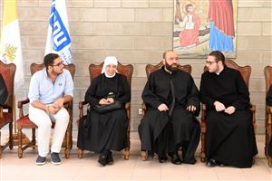 Fr. Pierre Najem's Congratulatory Visits 24