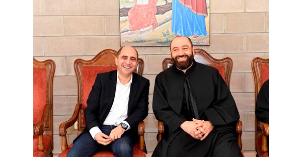Fr. Pierre Najem's Congratulatory Visits 1