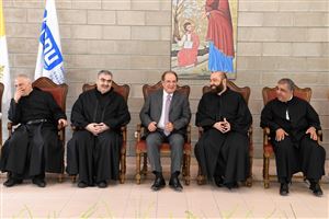Fr. Pierre Najem's Congratulatory Visits 3