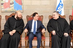 Fr. Pierre Najem's Congratulatory Visits 13