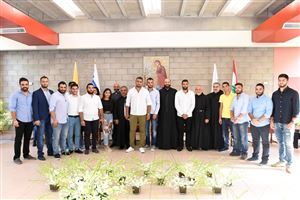 Fr. Pierre Najem's Congratulatory Visits 17