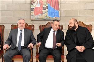 Fr. Pierre Najem's Congratulatory Visits 22