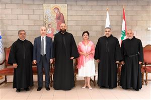 Fr. Pierre Najem's Congratulatory Visits 24